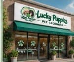 Lucky Puppies Pet Grooming Storefront